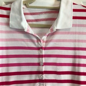 Kim Rogers Tops - Kim Rogers pink polo Kim Rogers Tops - Kim Rogers pink polo